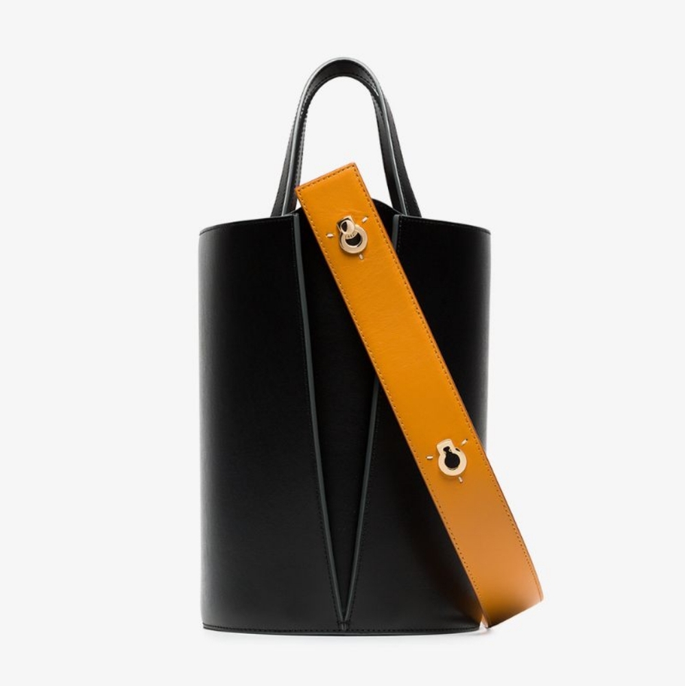 DANSE LENTE - AUTHENTIC Black LORNA shoulder bag